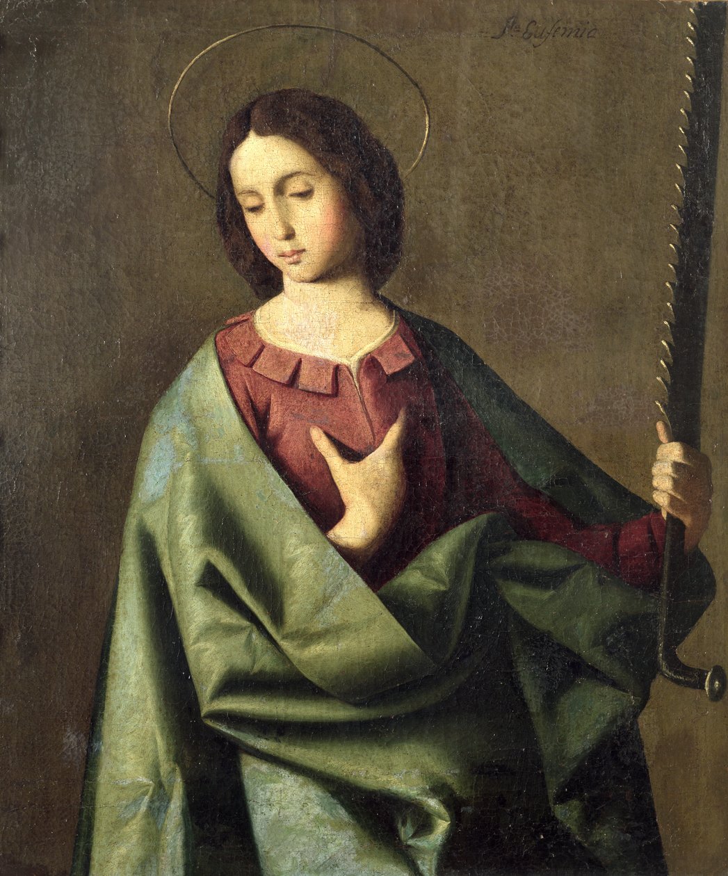 St. Euphemia tekijältä Francisco de Zurbaran