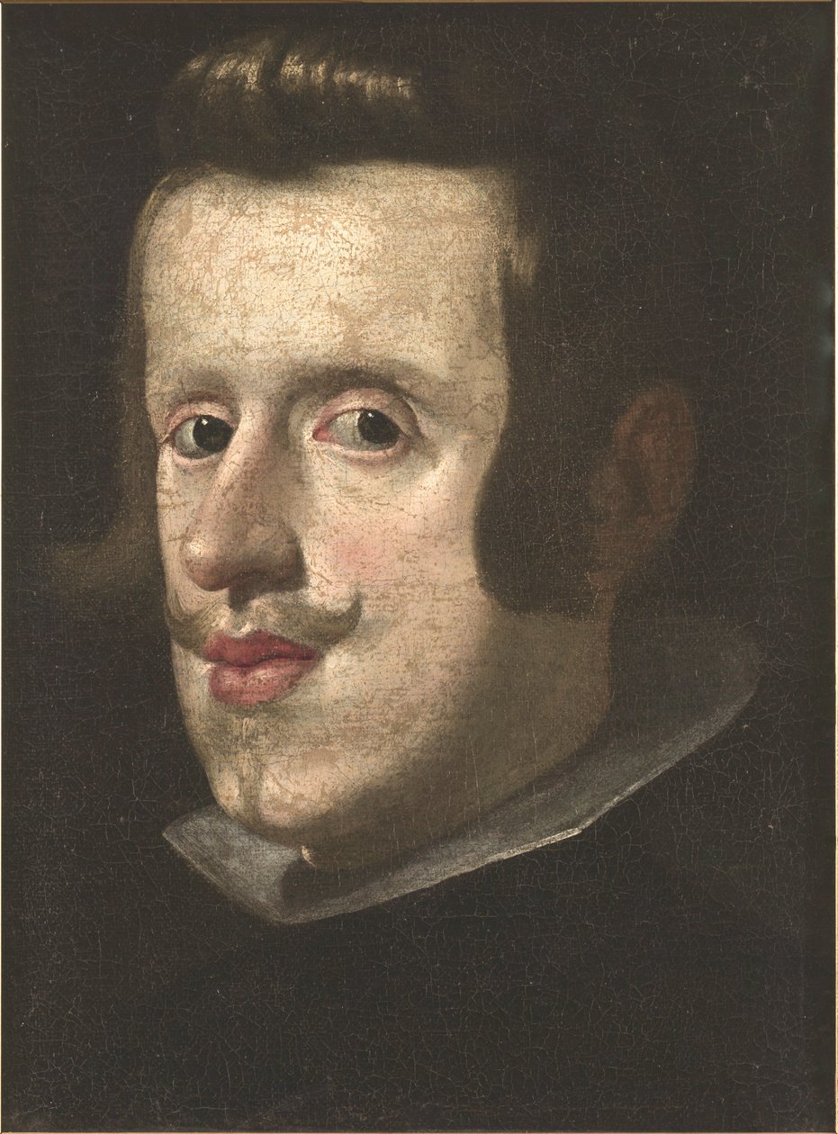 Filippus IV: n muotokuva tekijältä Francisco de Zurbaran