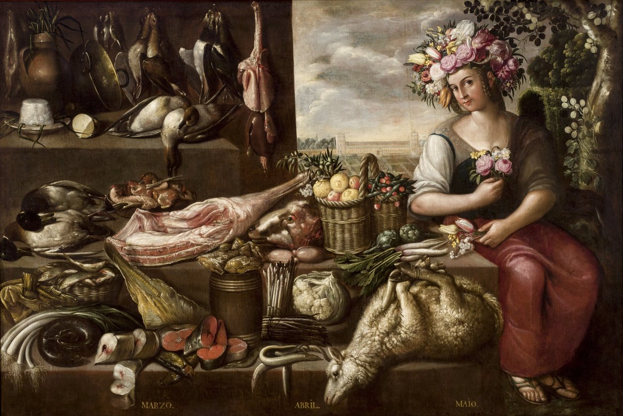 Kevät, 1638. tekijältä Francisco Barrera