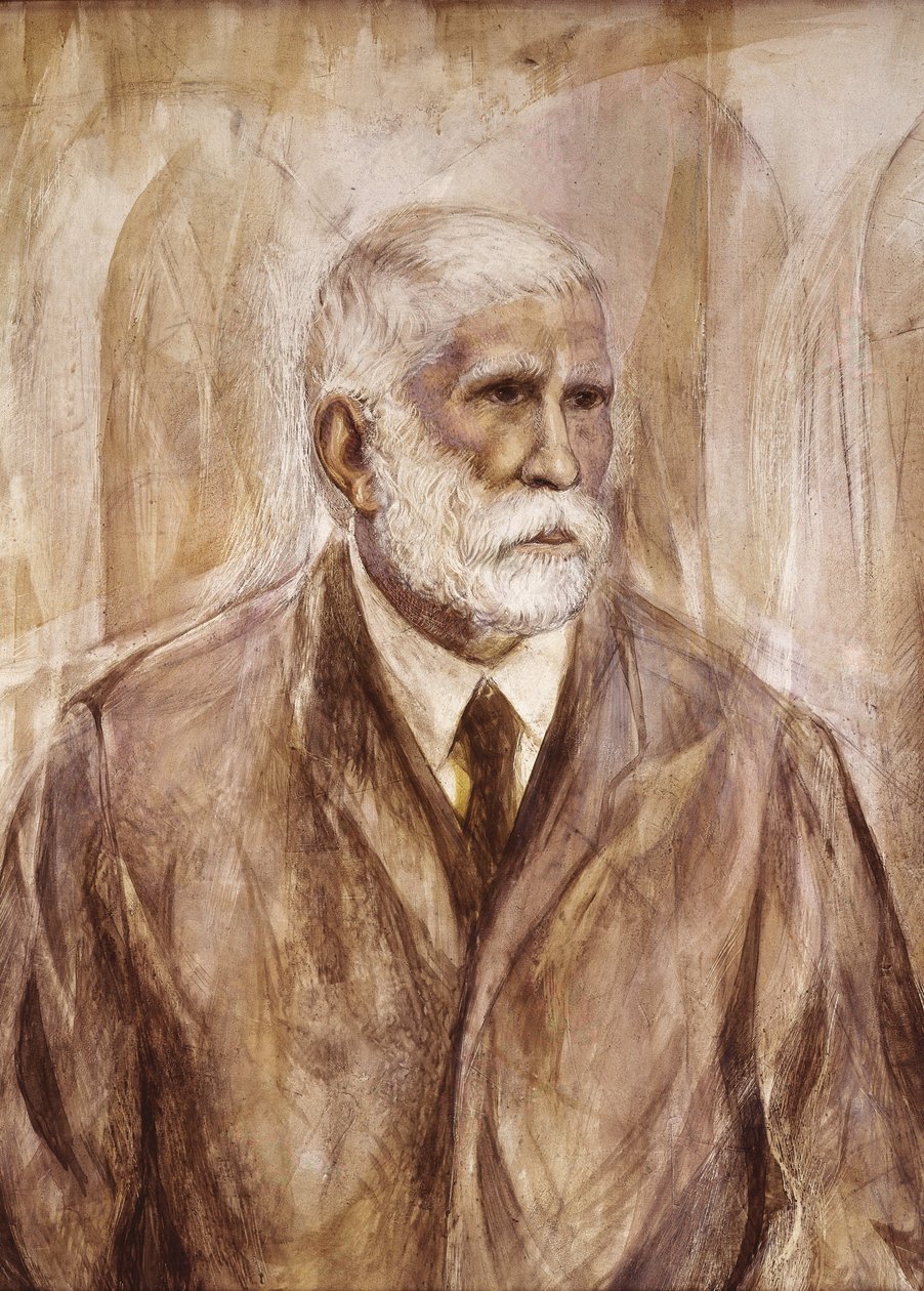 Antoni Gaudi i Cornet (maalaus) tekijältä Francisco Domingo Marqués