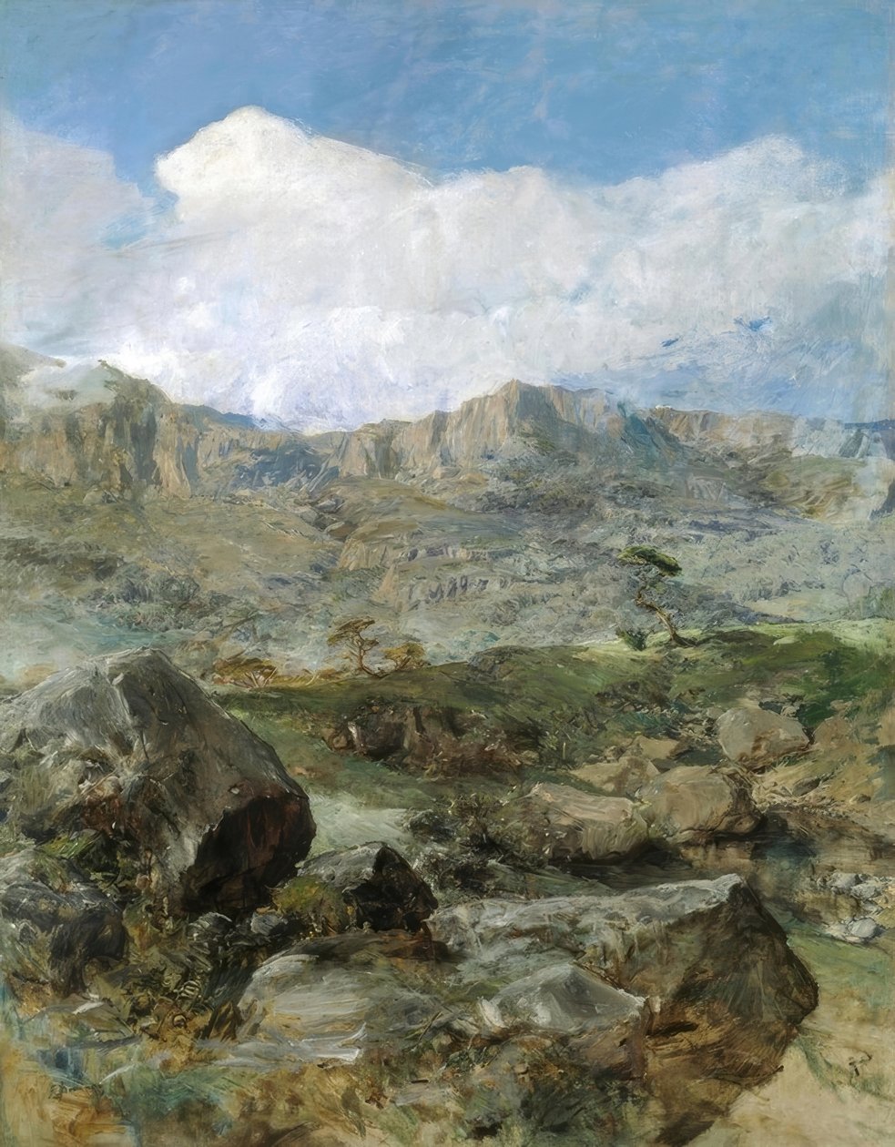 Suuri maisema (Aragonia) tekijältä Francisco Domingo Marqués