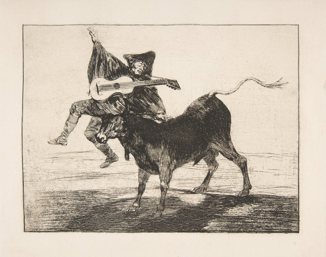 Barbarous Entertainment Barbara dibersion, 1800-1804. tekijältä Francisco de Goya