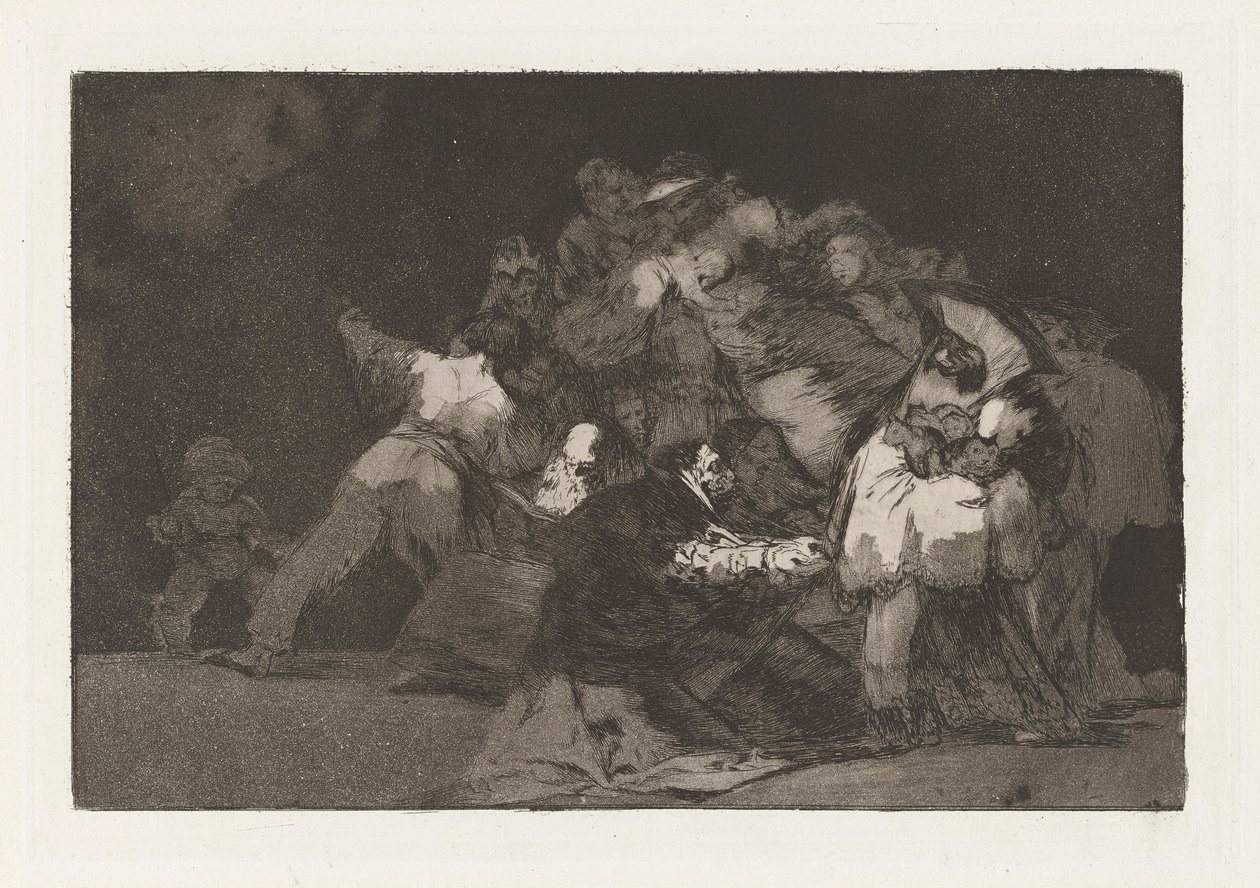 General Folly, joka tunnetaan myös nimellä The Claws of a Cat ja the Dress of a Devote, sarjasta Los disparate (Sananlaskut) tekijältä Francisco de Goya