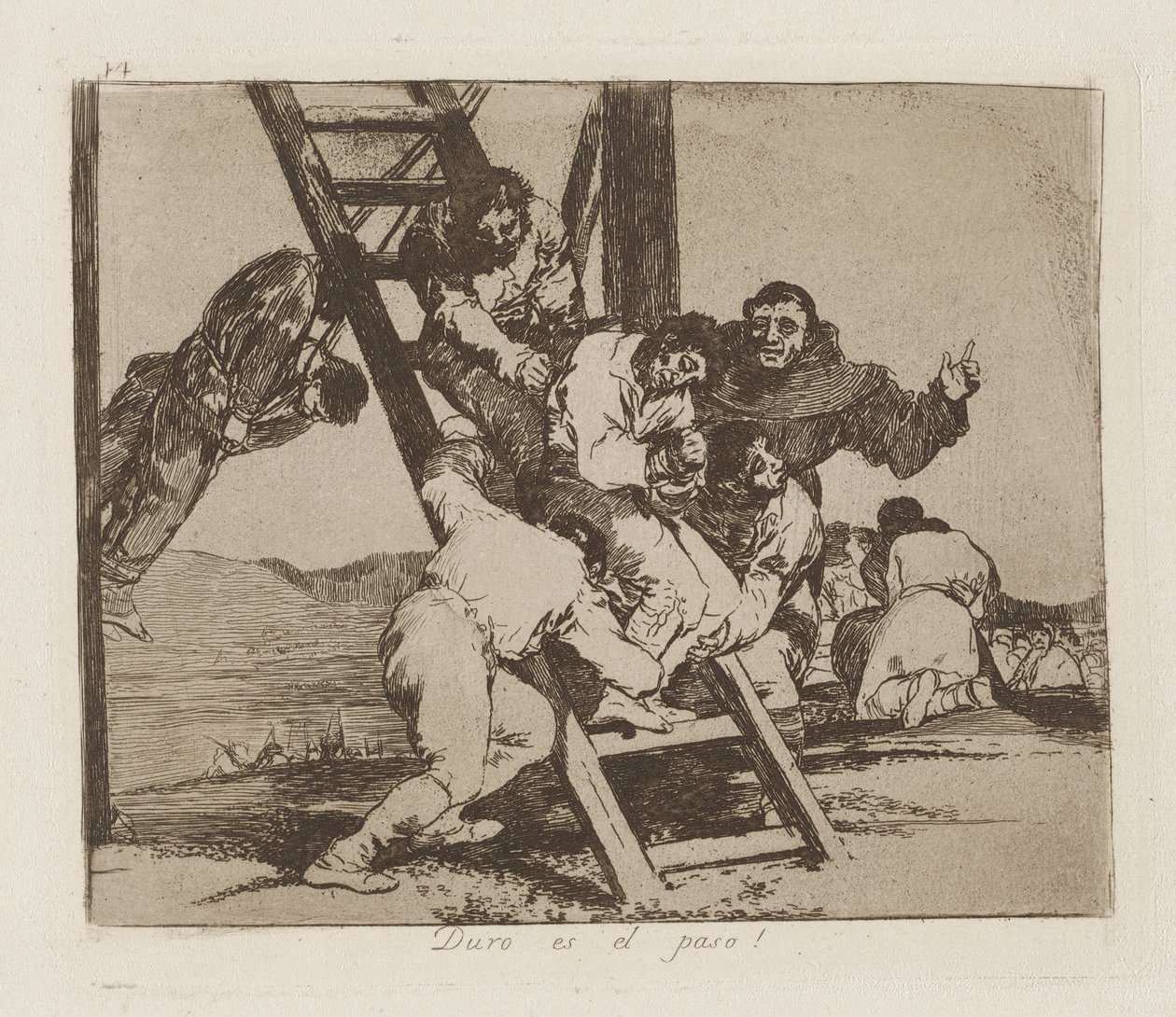 Vaikea on askel! (Tuote tekijältä Francisco de Goya