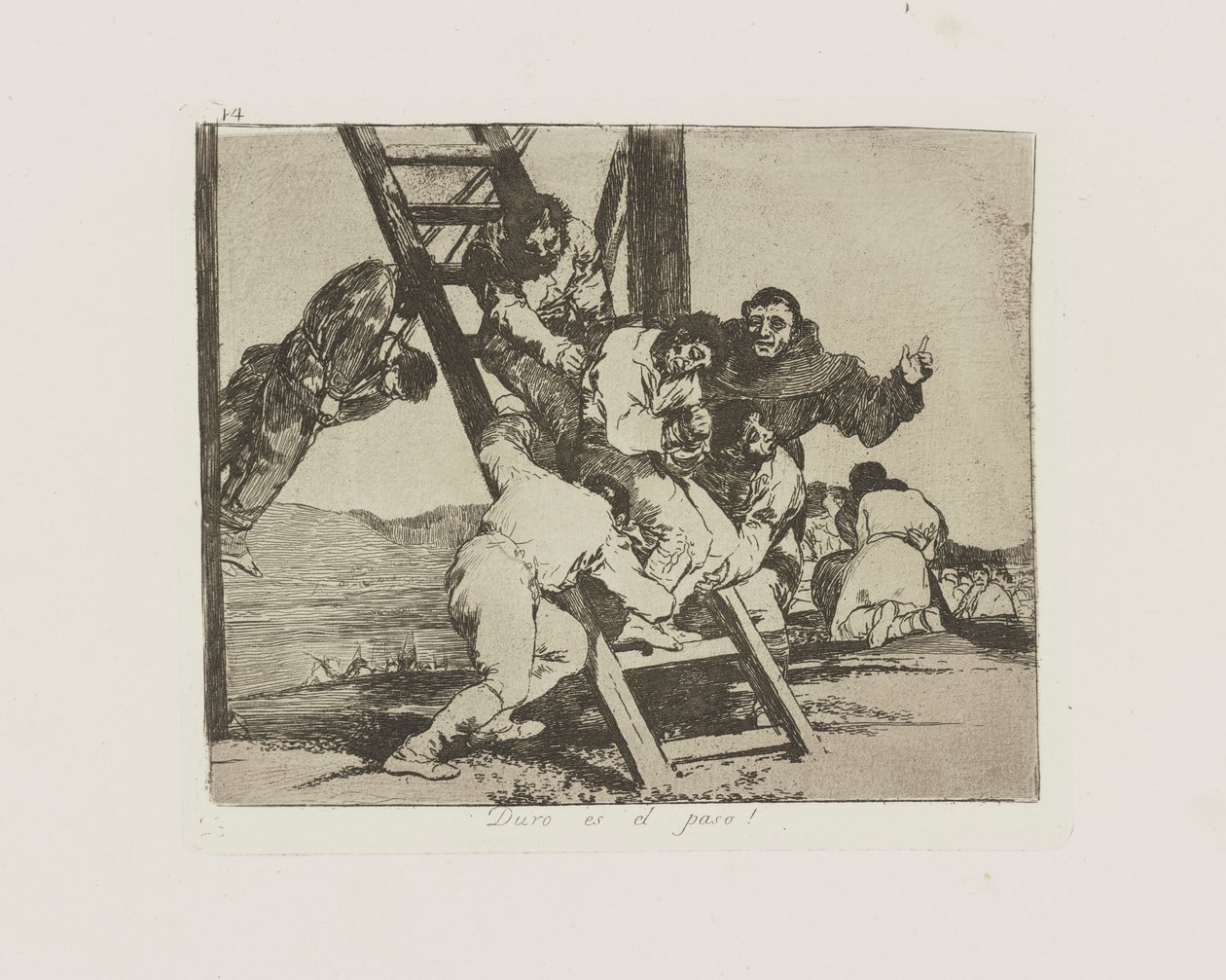 Vaikea on askel! (Tuote tekijältä Francisco de Goya