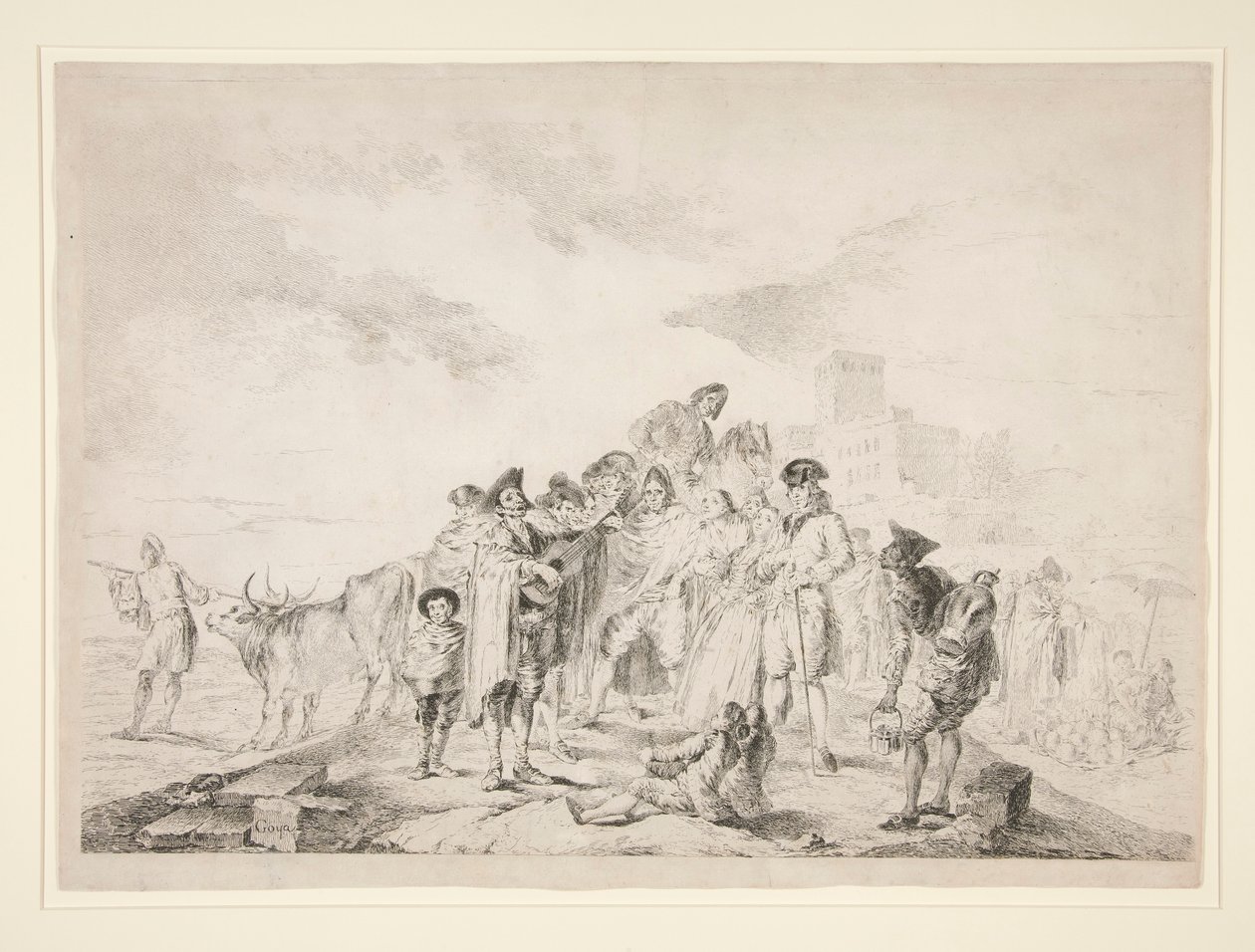 Sokea kitaristi tekijältä Francisco de Goya