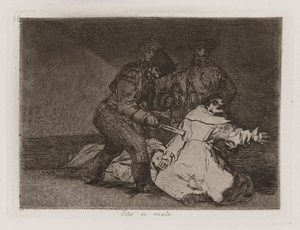 Tämä on Bad, levy 46 The Disasters of Warista tekijältä Francisco de Goya
