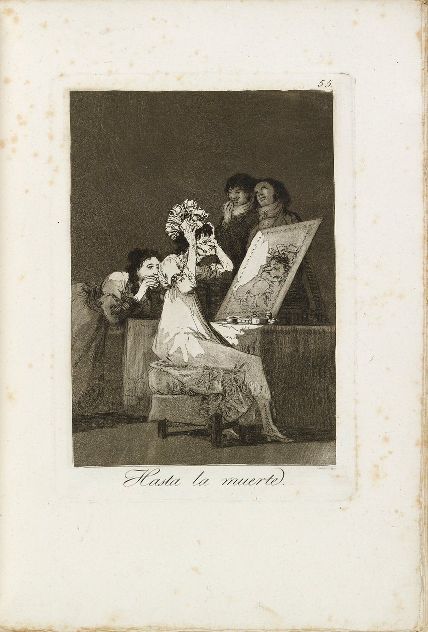 Kuolemaan asti, 1799-1799 tekijältä Francisco de Goya