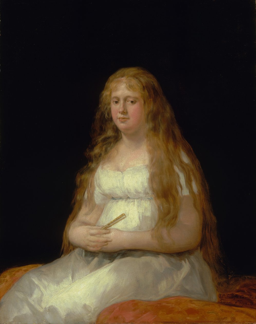 Josefa de Castilla Portugal ja van Asbrock de Garcini 1775 - noin 1850, 1804. tekijältä Francisco de Goya