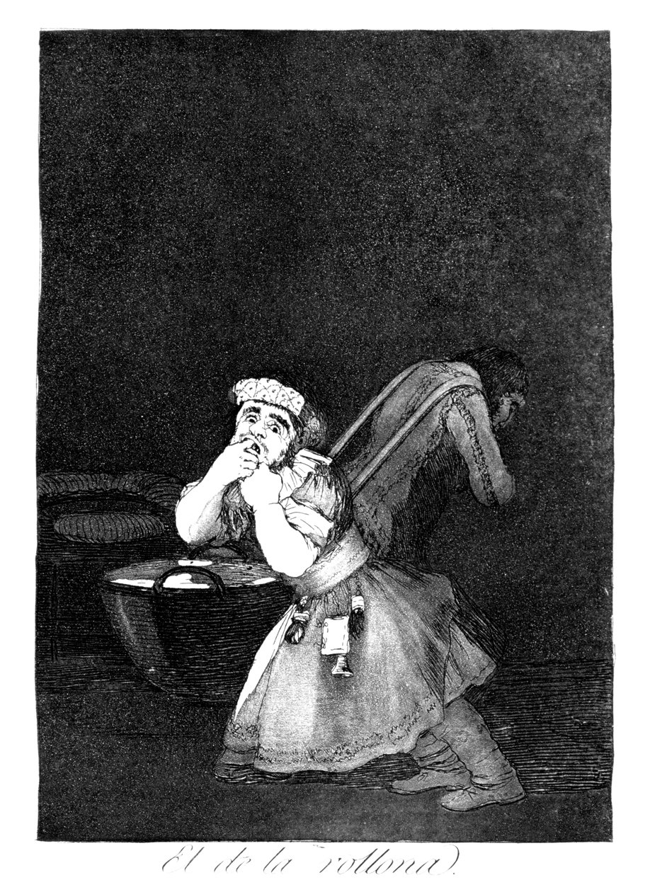 Nannys poika, 1799 tekijältä Francisco de Goya