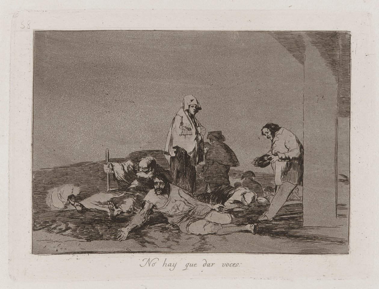 Ääniä ei tarvitse antaa (It tekijältä Francisco de Goya