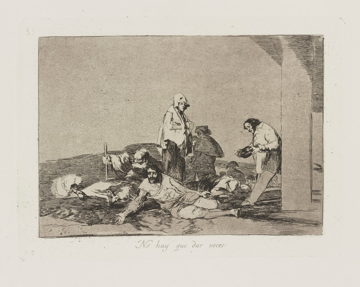 Sinun ei tarvitse huutaa. (Tuote tekijältä Francisco de Goya