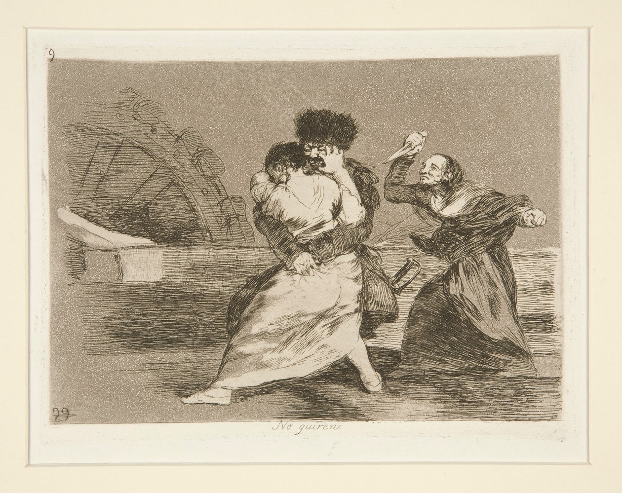 No quieren [sic] (He Don tekijältä Francisco de Goya