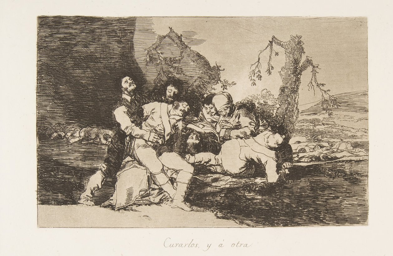 Levy 20 julkaisusta The Disasters of War Los Desastres de la Guerra: Get t..., 1810, julkaistu 1863. tekijältä Francisco de Goya