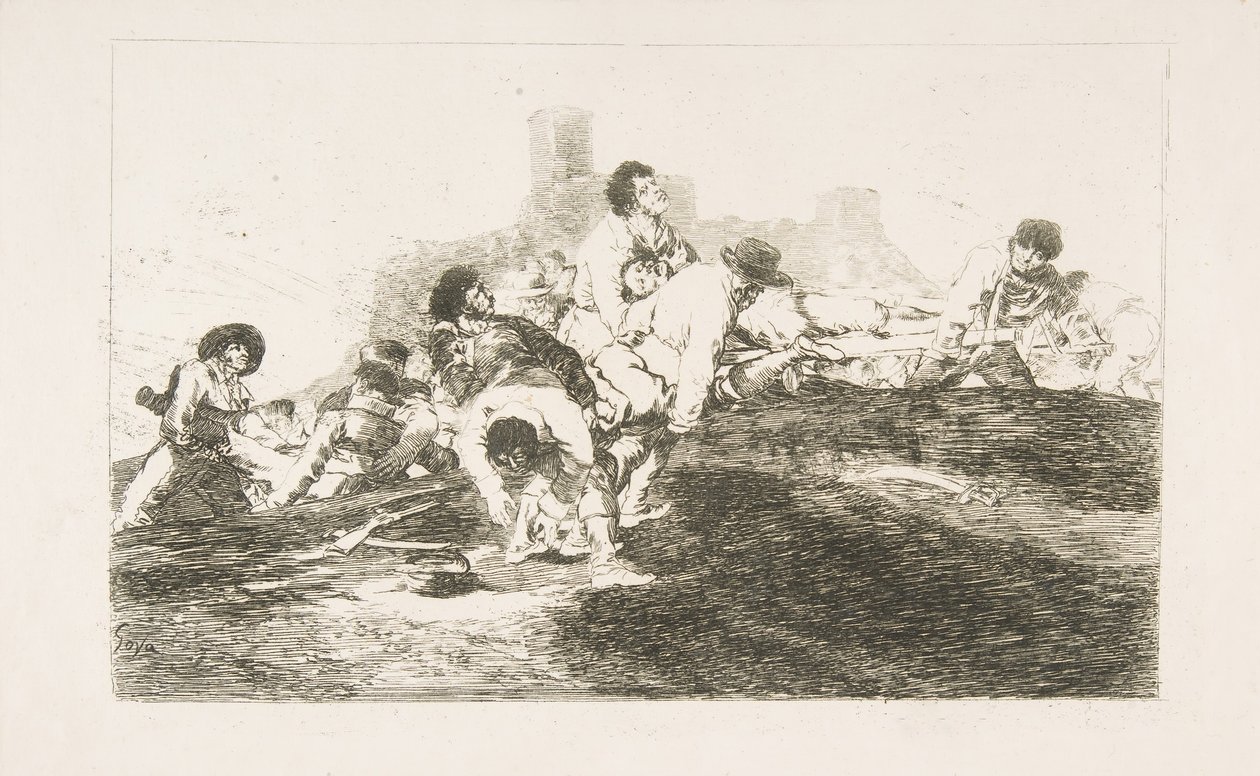 Levy 24 julkaisusta The Disasters of War Los Desastres de la Guerra: Ne voivat edelleen olla u..., 1810. tekijältä Francisco de Goya