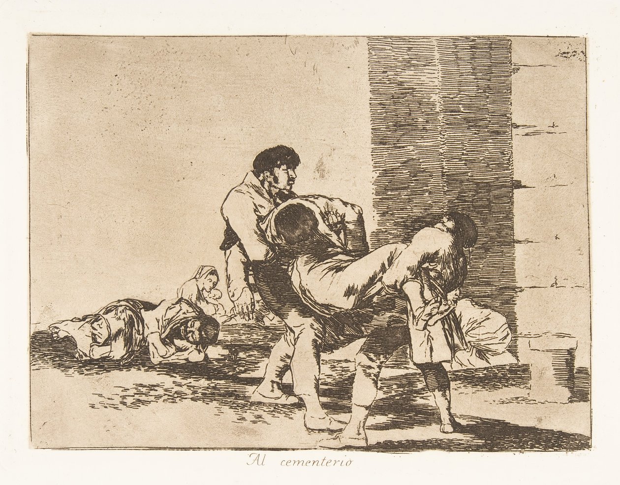 Levy 56 julkaisusta "The Disasters of War" Los Desastres de la Guerra: "To..., 1811-12, julkaistu 1863. tekijältä Francisco de Goya