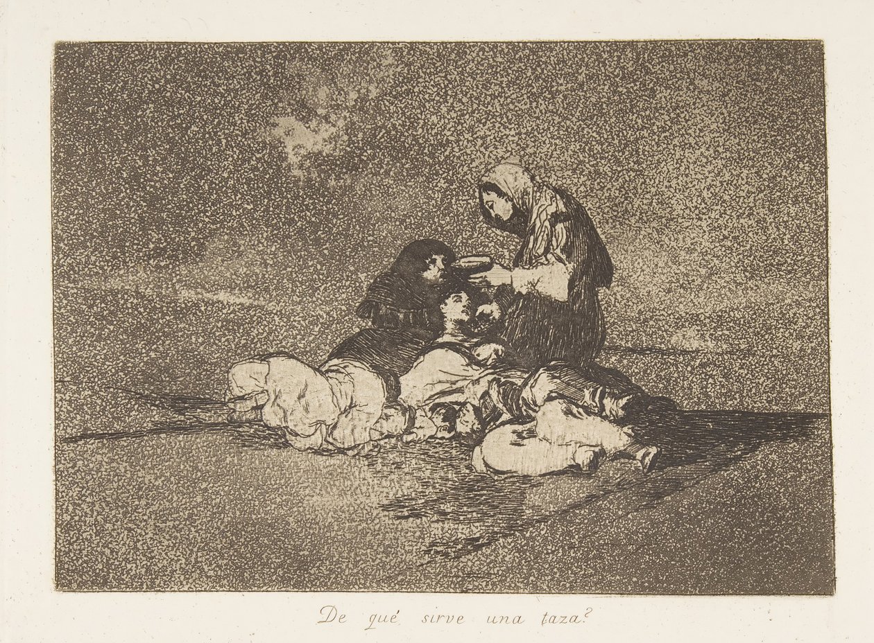 Levy 59 teoksesta The Disasters of War Los Desastres de la Guerra: Wh..., 1811-12, julkaistu 1863. tekijältä Francisco de Goya