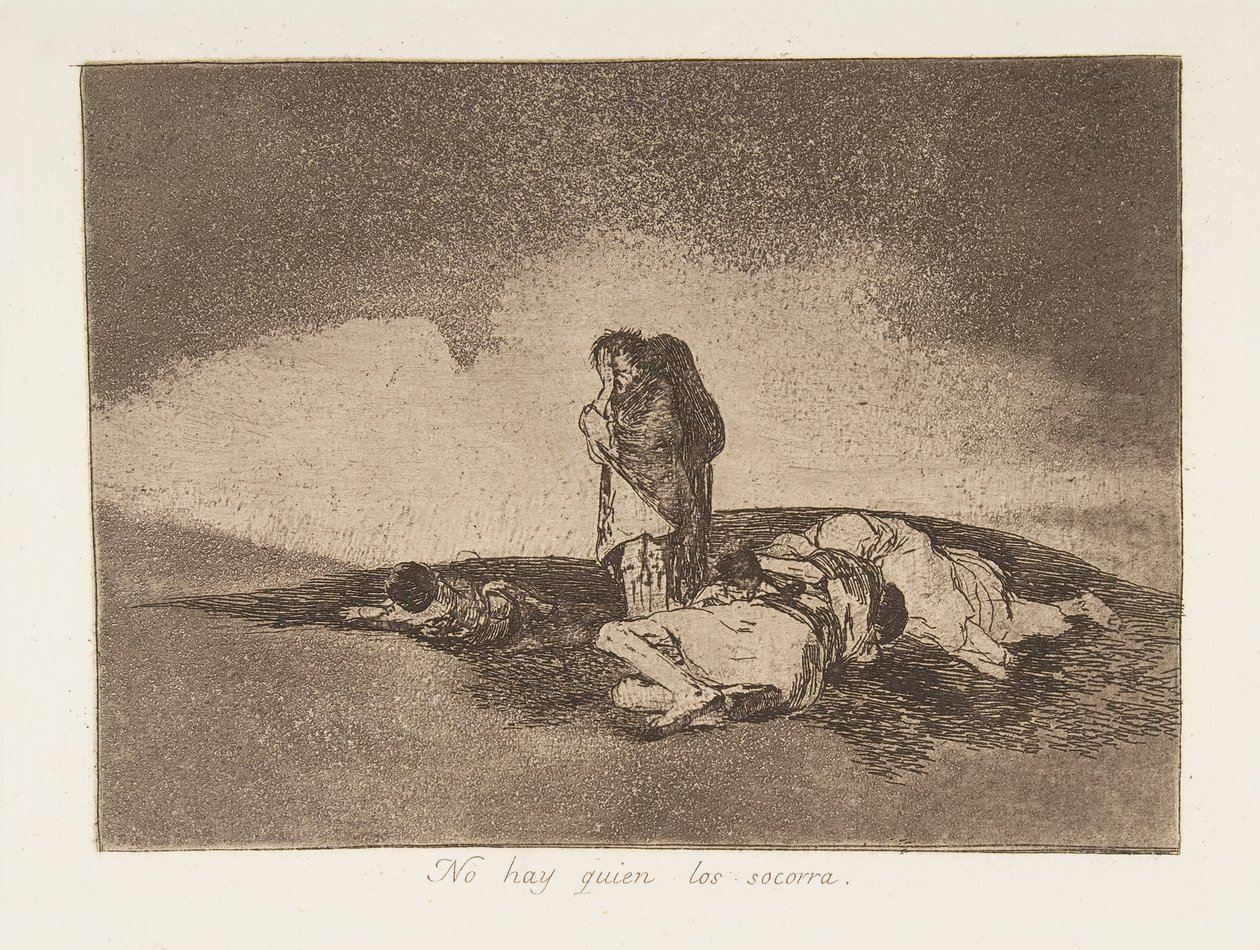Levy 60 teoksesta The Disasters of War Los Desastres de la Guerra: Th..., 1811-12, julkaistu 1863. tekijältä Francisco de Goya