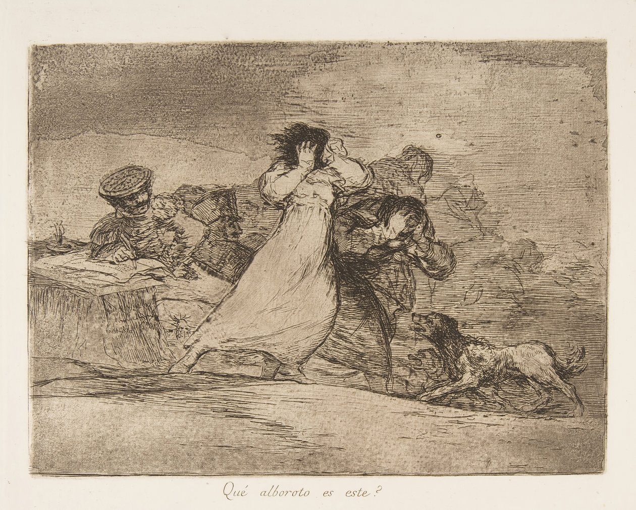 Levy 65 julkaisusta The Disasters of War Los Desastres de la Guerra..., vuosien 1814-15 jälkeen julkaistu 1863. tekijältä Francisco de Goya
