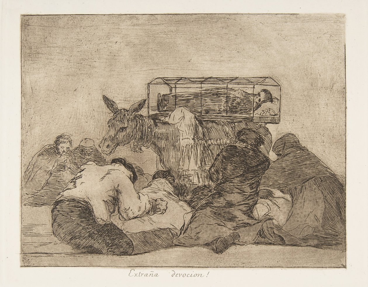 Levy 66 julkaisusta The Disasters of War Los Desastres de la Guerra..., vuosien 1814-15 jälkeen, julkaistu 1863. tekijältä Francisco de Goya