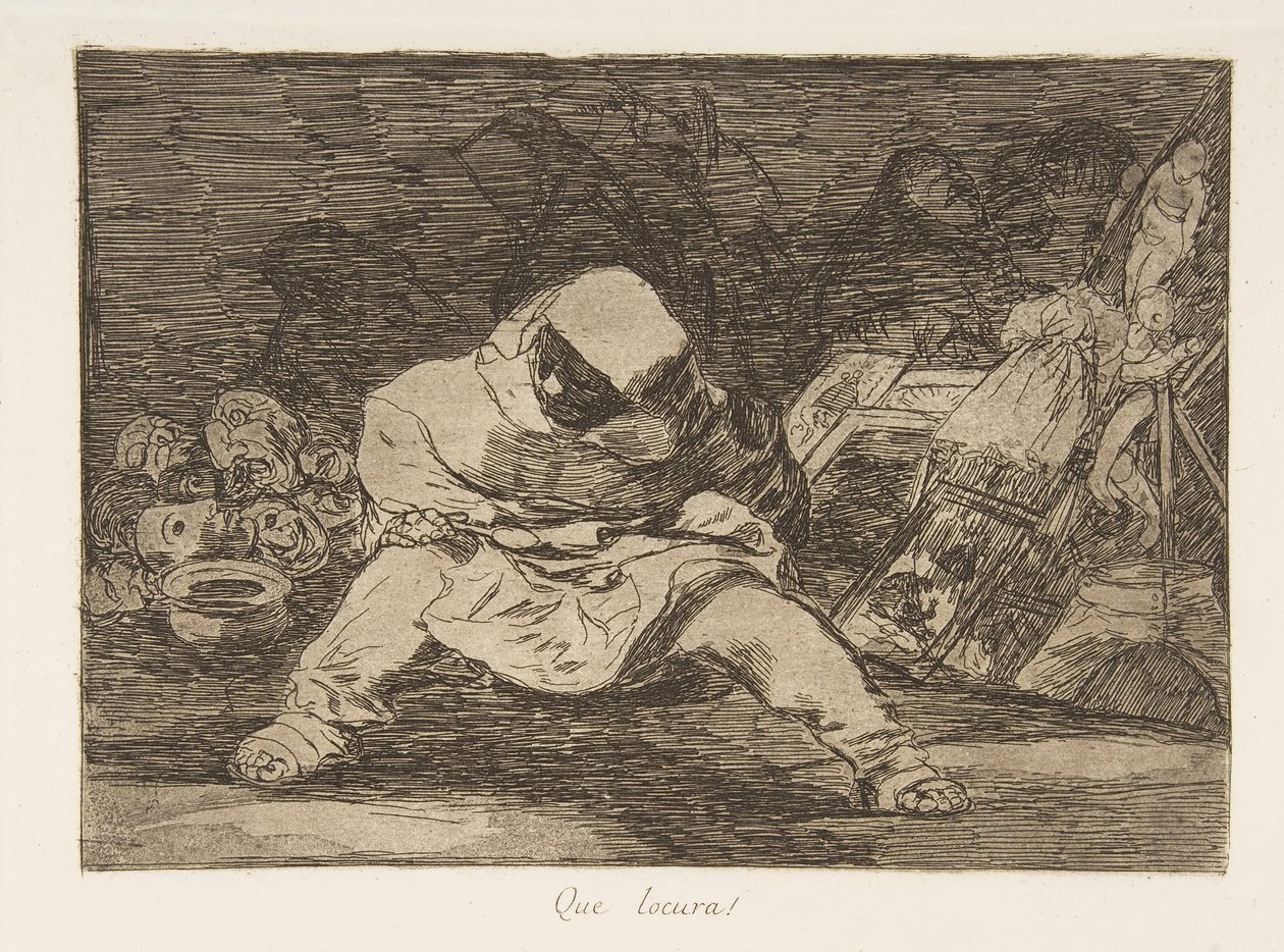Levy 68 julkaisusta The Disasters of War Los Desastres de la Guerra..., vuosien 1814-15 jälkeen, julkaistu 1863. tekijältä Francisco de Goya