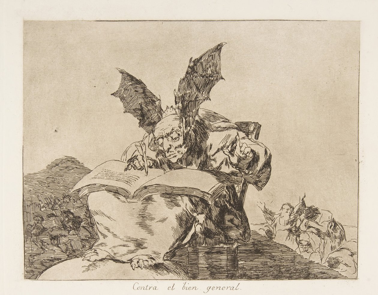 Levy 71 julkaisusta The Disasters of War Los Desastres de la Guerra..., vuosien 1814-15 jälkeen julkaistu 1863. tekijältä Francisco de Goya