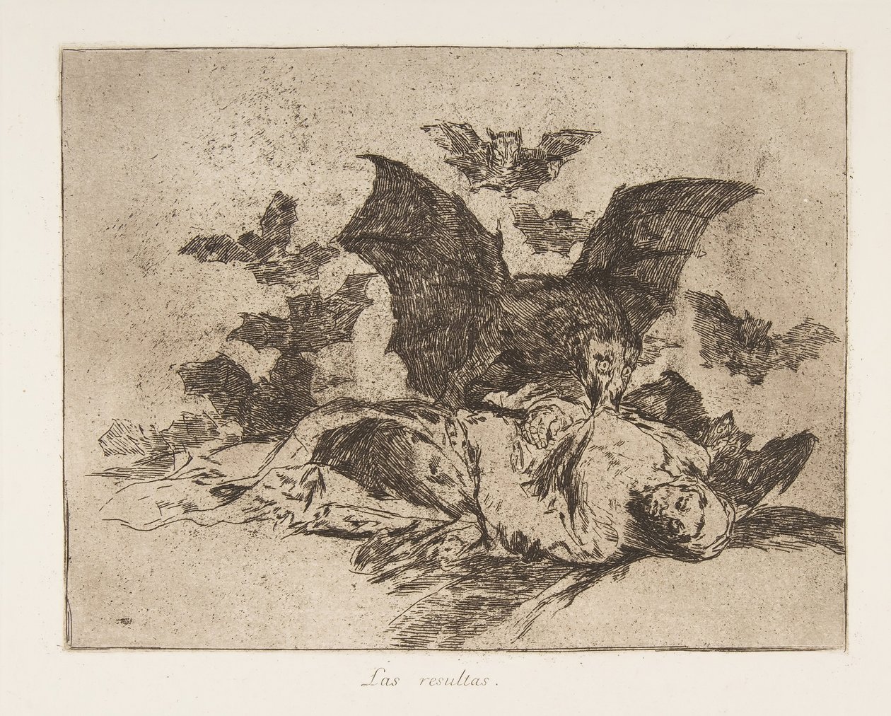 Levy 72 julkaisusta The Disasters of War Los Desastres de la Guerra..., vuosien 1814-15 jälkeen julkaistu 1863. tekijältä Francisco de Goya