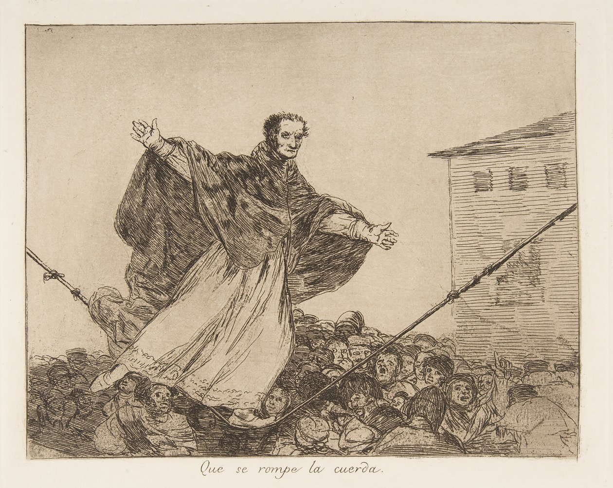Levy 77 julkaisusta The Disasters of War Los Desastres de la Guerra..., vuosien 1814-15 jälkeen, julkaistu 1863. tekijältä Francisco de Goya