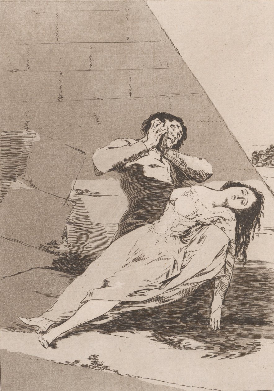 Levy 9 Los Caprichosista: Tantalus Tantalo., 1799., 1799. tekijältä Francisco de Goya