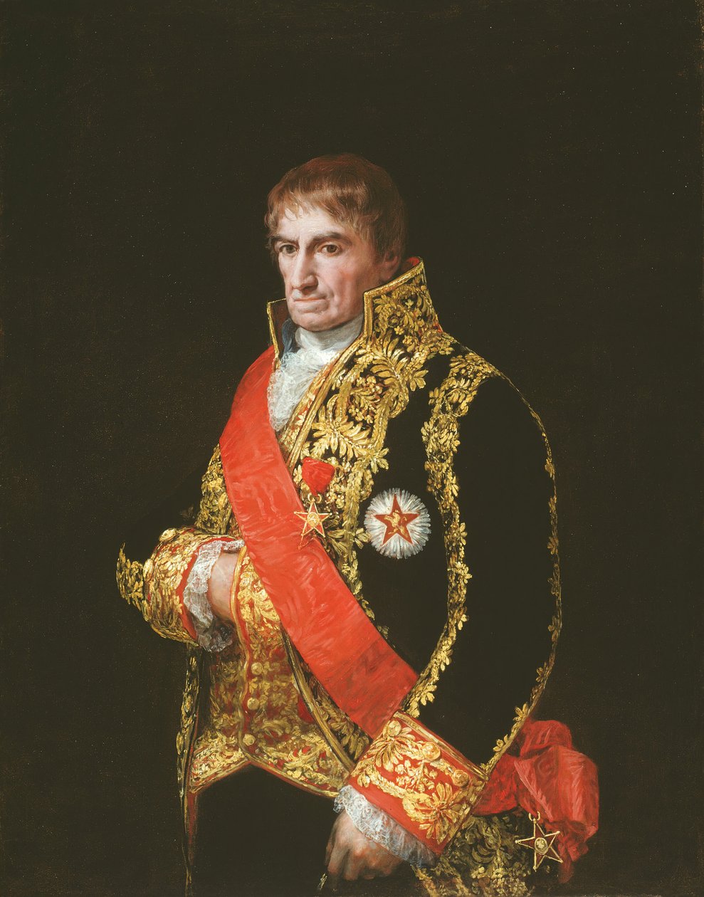 Kenraali José Manuel Romeron muotokuva, n. 1810. tekijältä Francisco de Goya