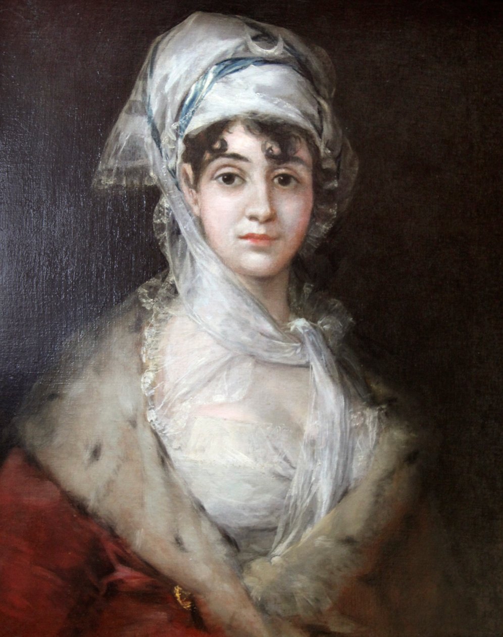"Näyttelijä Antonia Zaraten muotokuva", c1810-c1811. tekijältä Francisco de Goya