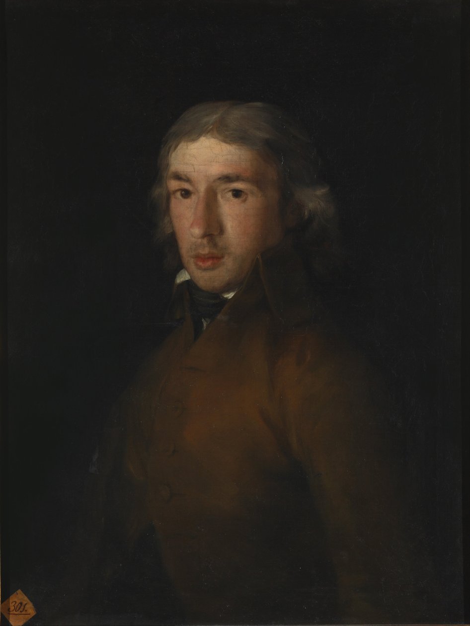 Retrato de Leandro Fernández Moratín tekijältä Francisco de Goya