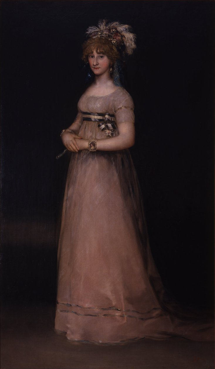 Ritratto della contessa di Chincòn tekijältä Francisco de Goya