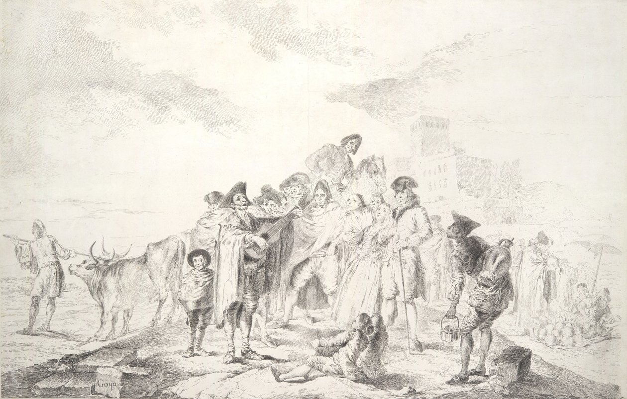 Sokea kitaristi Sokea kitaristi, n. 1778, n. 1778. tekijältä Francisco de Goya