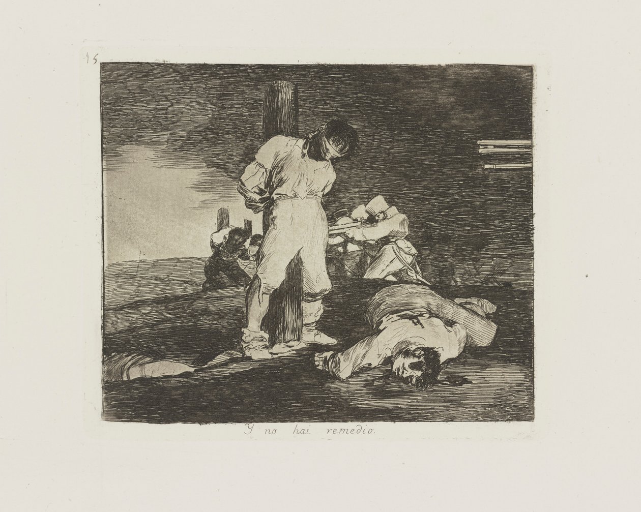 Y no hai korjaus. (Ja siellä tekijältä Francisco de Goya