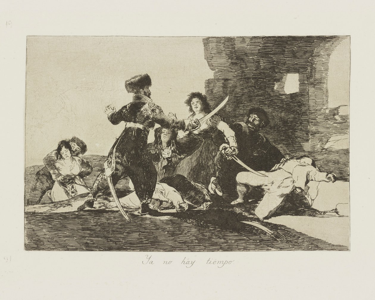Ei ole aikaa. (Ei ole tekijältä Francisco de Goya