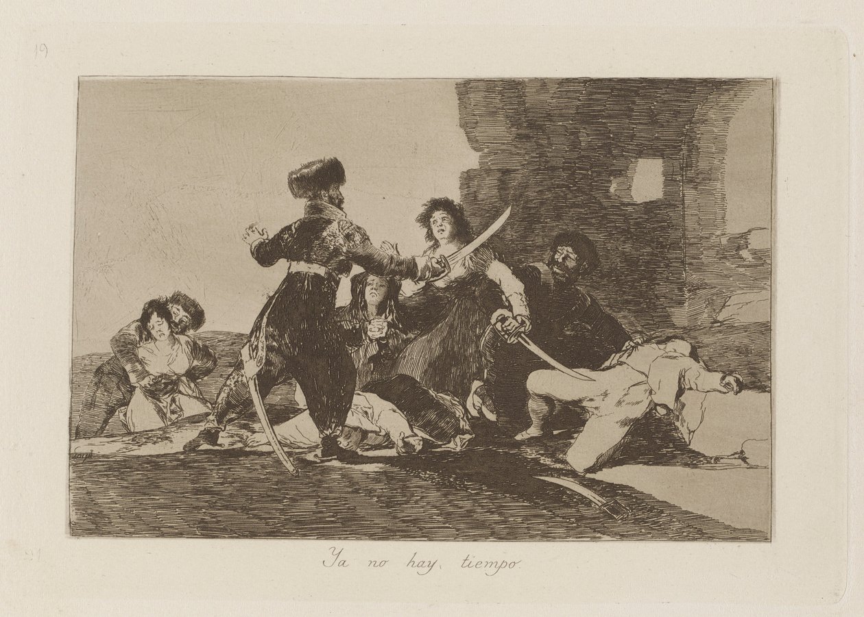 Ei ole aikaa (ei ole tekijältä Francisco de Goya