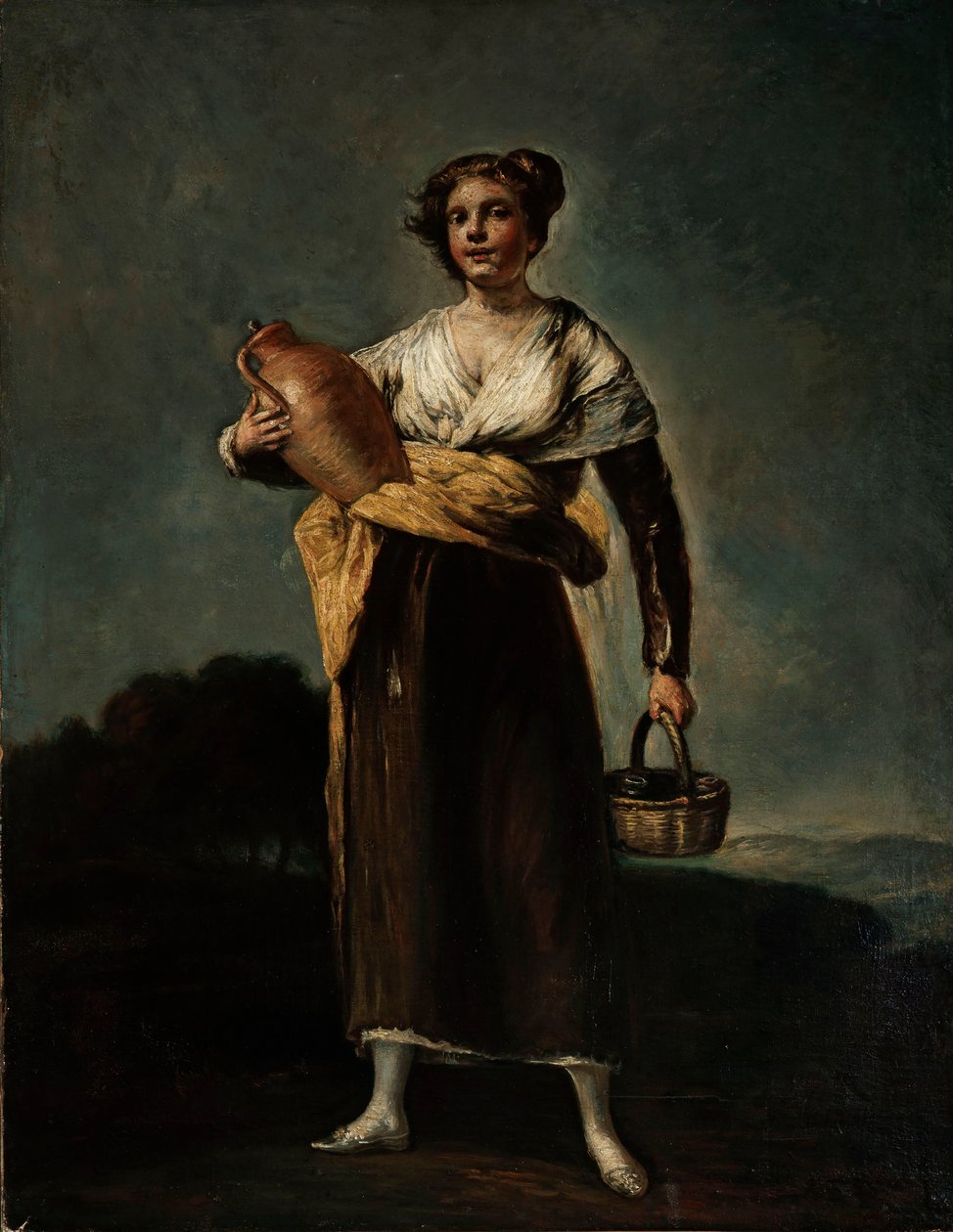 The Water Bearer La Aguadora, 1810. tekijältä Francisco Goya de