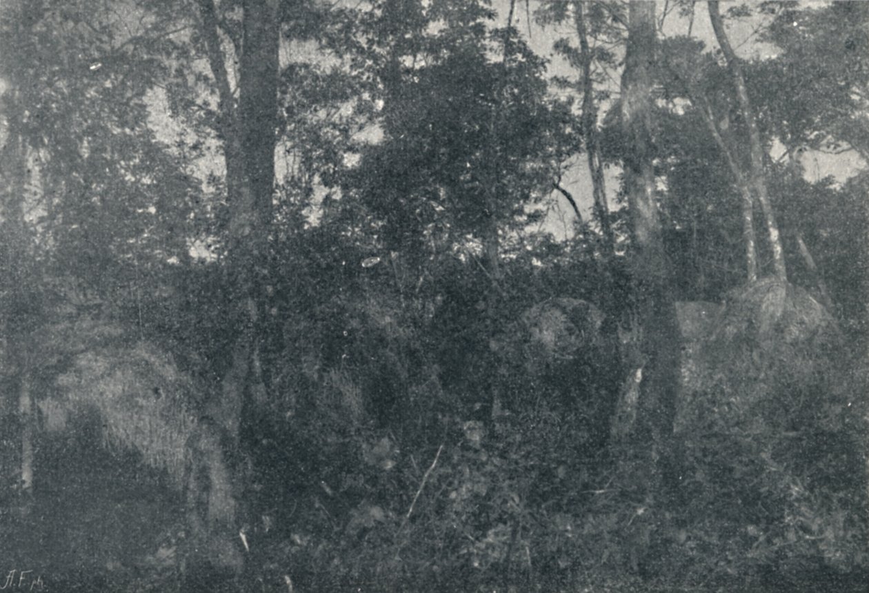 Indian Cabins, 1895 tekijältä Francisco Henszler