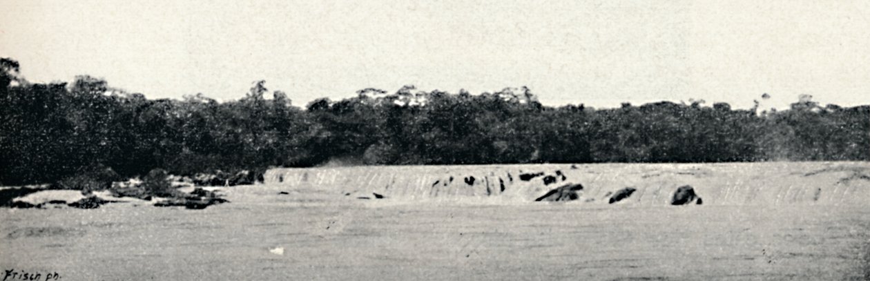 Salto Grande Rio Paranapanema, 1895 tekijältä Francisco Henszler