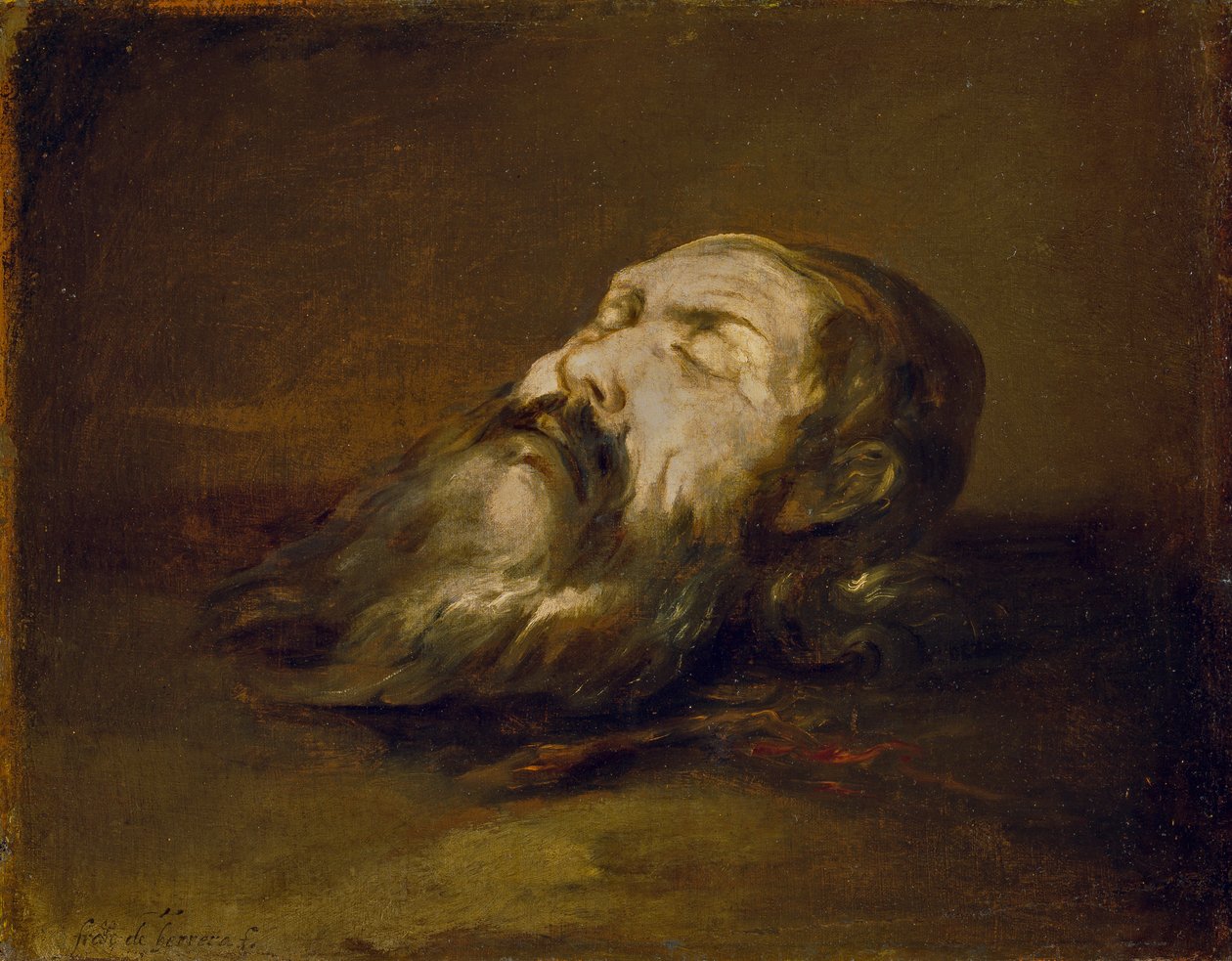 Pyhän pää mestattiin tekijältä Francisco Herrera the Elder