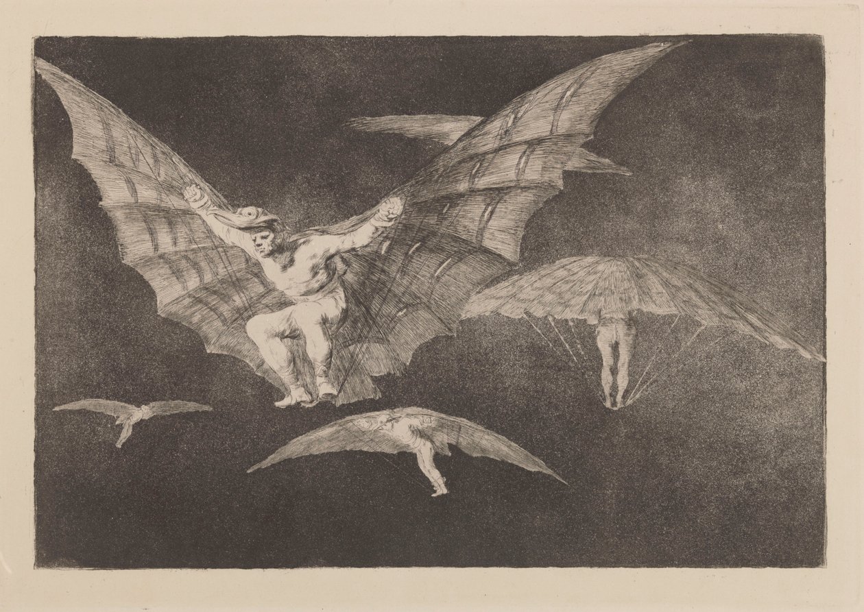 Lentämisen tapa tekijältä Francisco Jose de Goya y Lucientes