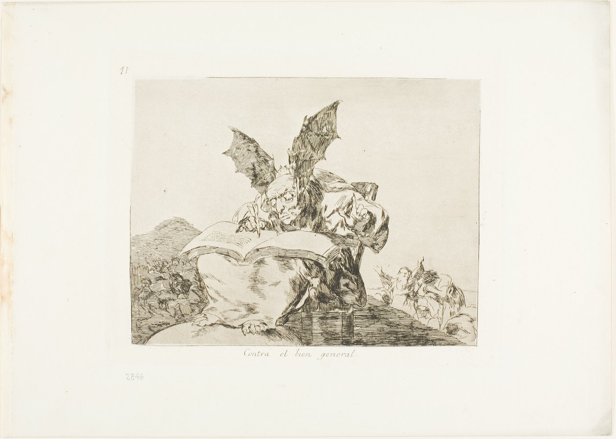 Yleistä hyvää vastaan, levy 71 julkaisusta The Disasters of War tekijältä Francisco Jose de Goya y Lucientes