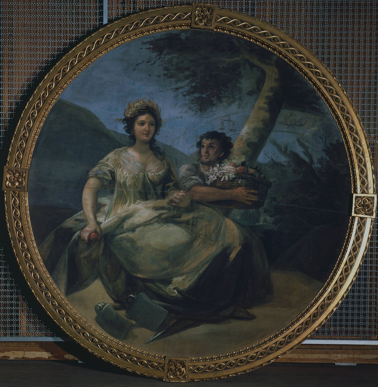 Maatalouden allegoria, n. 1805 (tempera kankaalle) tekijältä Francisco Jose de Goya y Lucientes