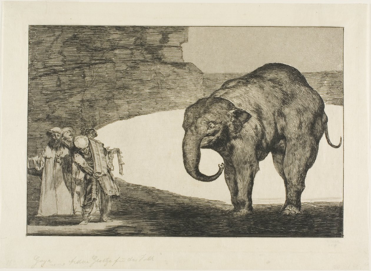 Animal Folly, levyltä Disparates tekijältä Francisco Jose de Goya y Lucientes