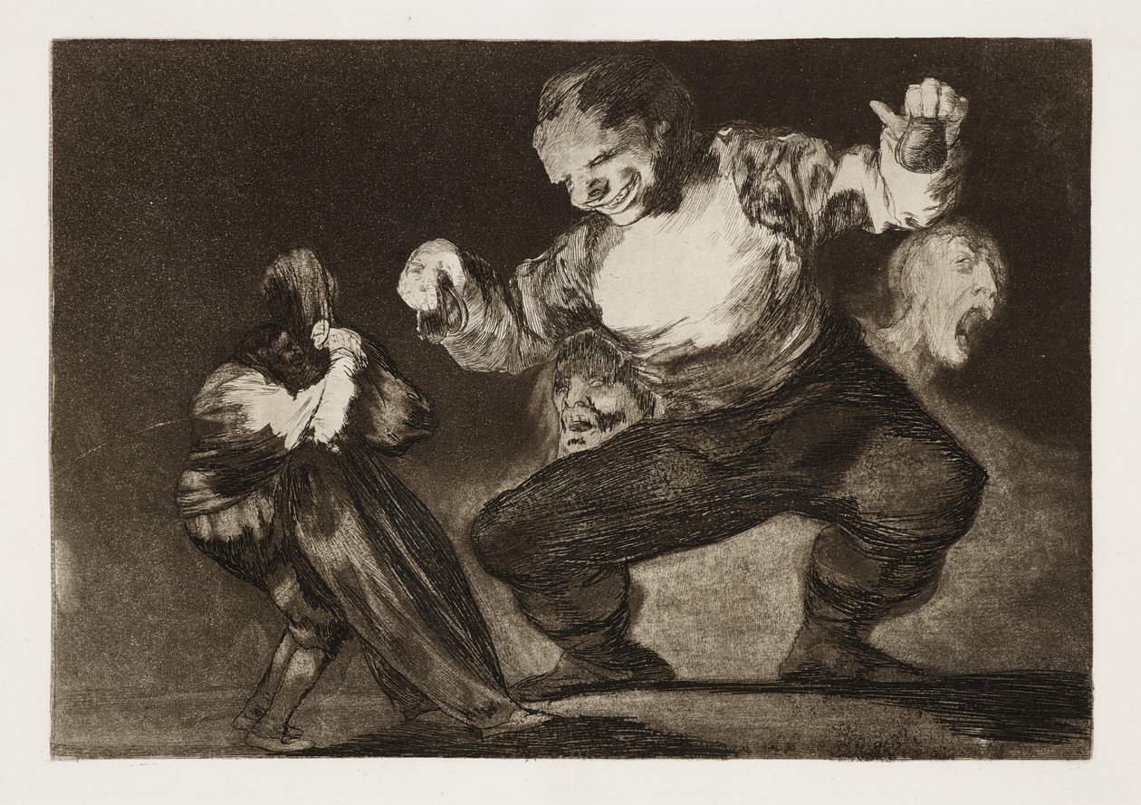 Bobalicón (Tyhmä idiootti) tekijältä Francisco Jose de Goya y Lucientes