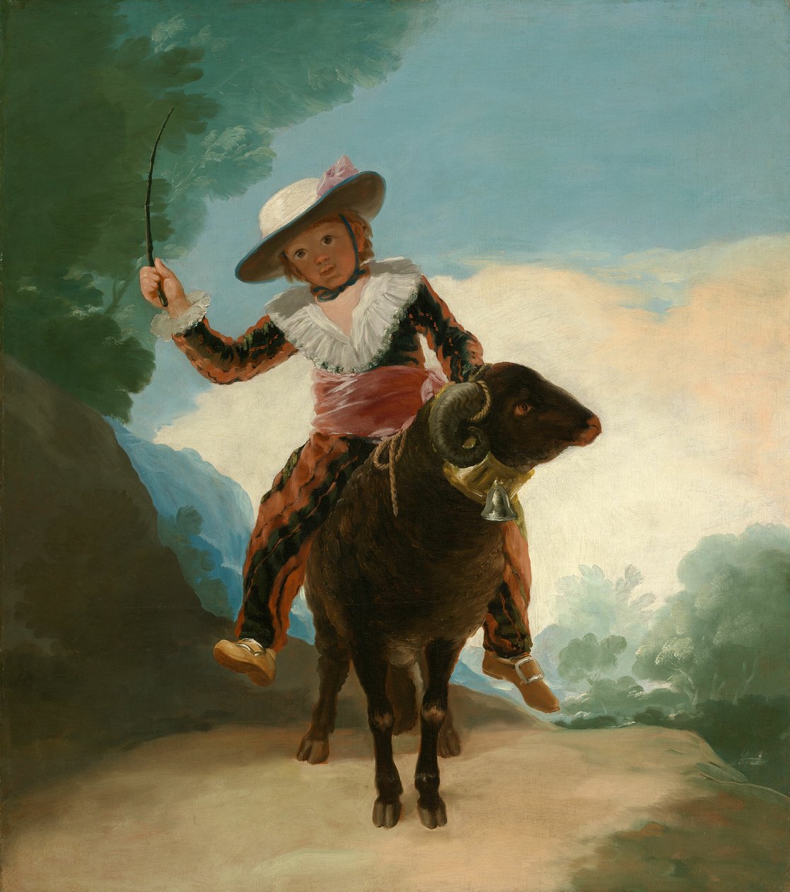 Poika ramilla tekijältä Francisco Jose de Goya y Lucientes