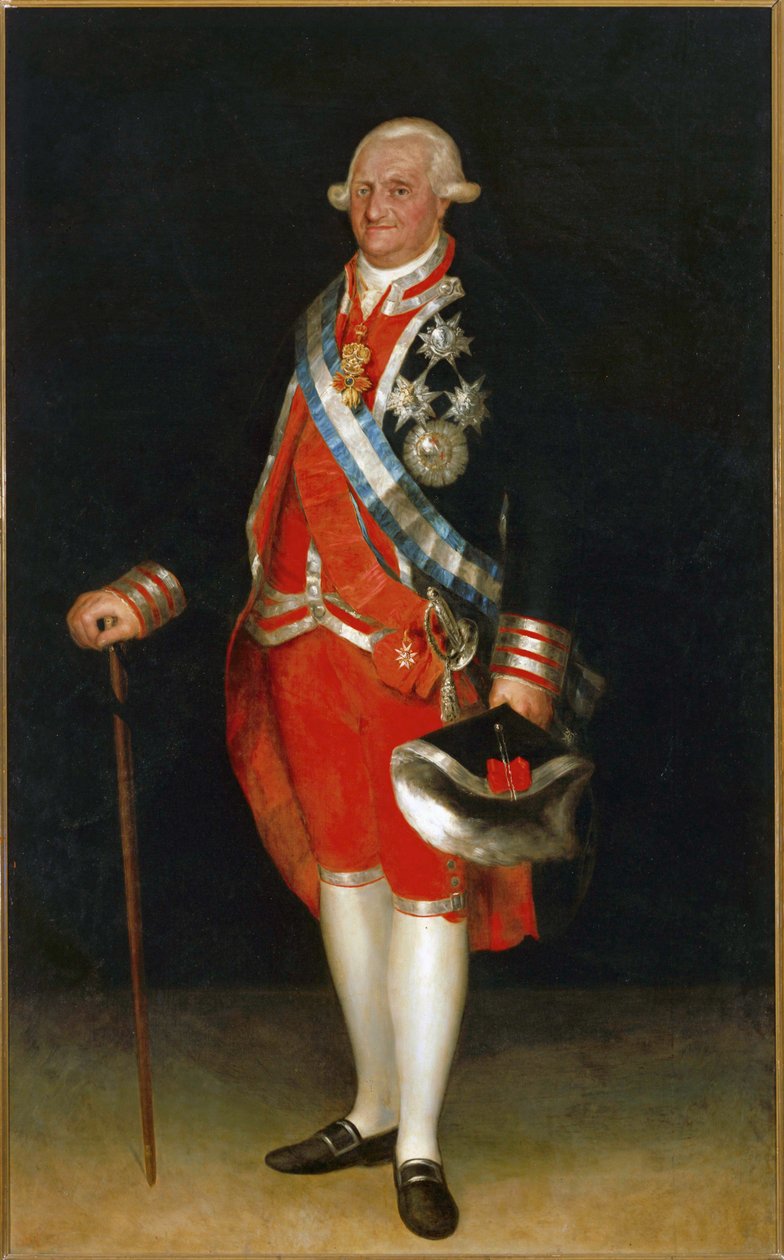 Kaarle IV, Espanjan kuningas ... (maalaus kankaalle) tekijältä Francisco Jose de Goya y Lucientes
