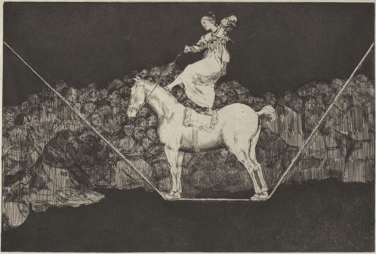 Disparate Puntual (Typerä tarkkuus) tekijältä Francisco Jose de Goya y Lucientes