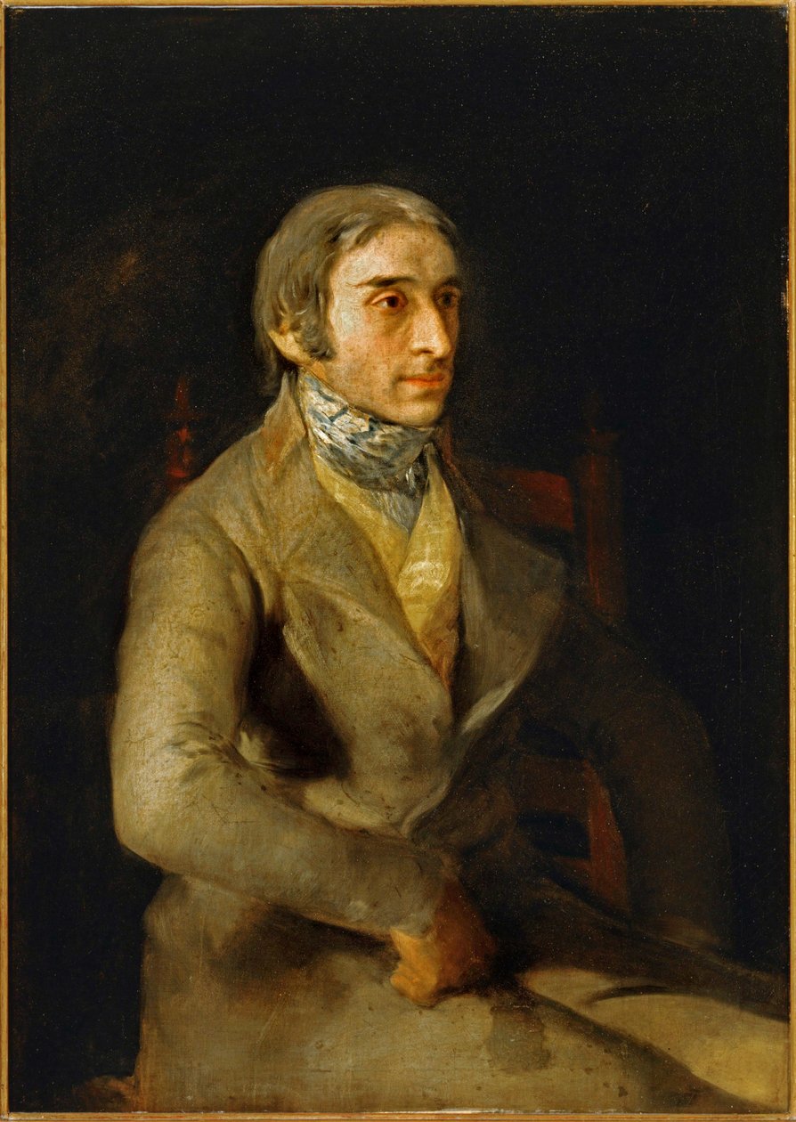 Don Manuel Silvela ... (maalaus kankaalle) tekijältä Francisco Jose de Goya y Lucientes